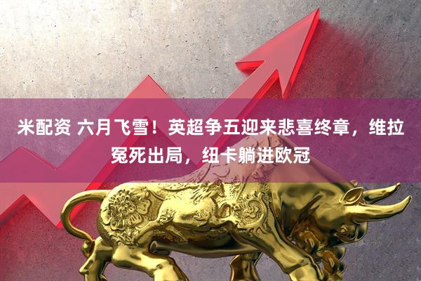 米配资 六月飞雪！英超争五迎来悲喜终章，维拉冤死出局，纽卡躺进欧冠