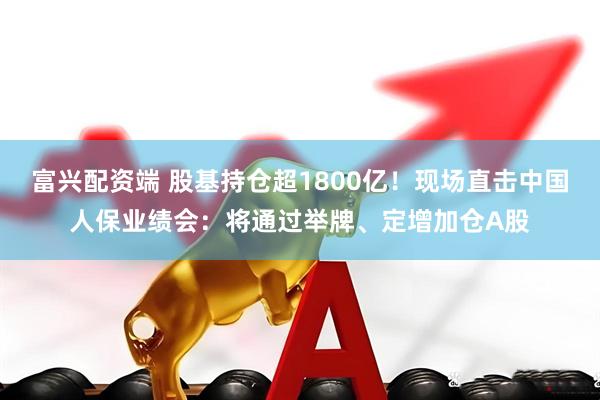 富兴配资端 股基持仓超1800亿！现场直击中国人保业绩会：将通过举牌、定增加仓A股