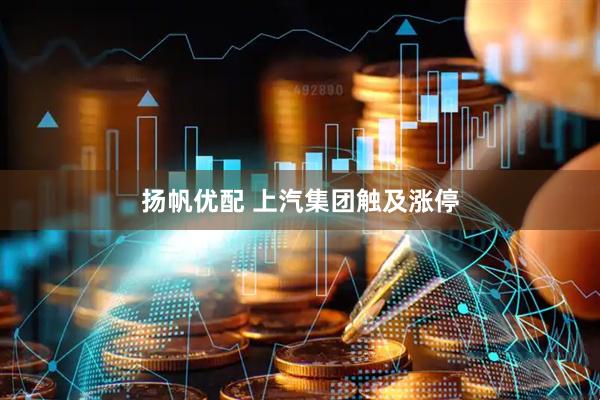 扬帆优配 上汽集团触及涨停